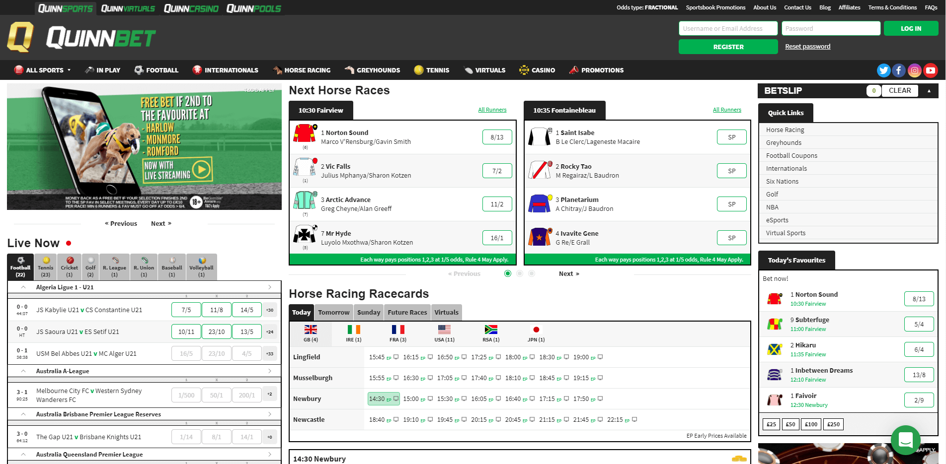 QuinnBet Sportsbook Review