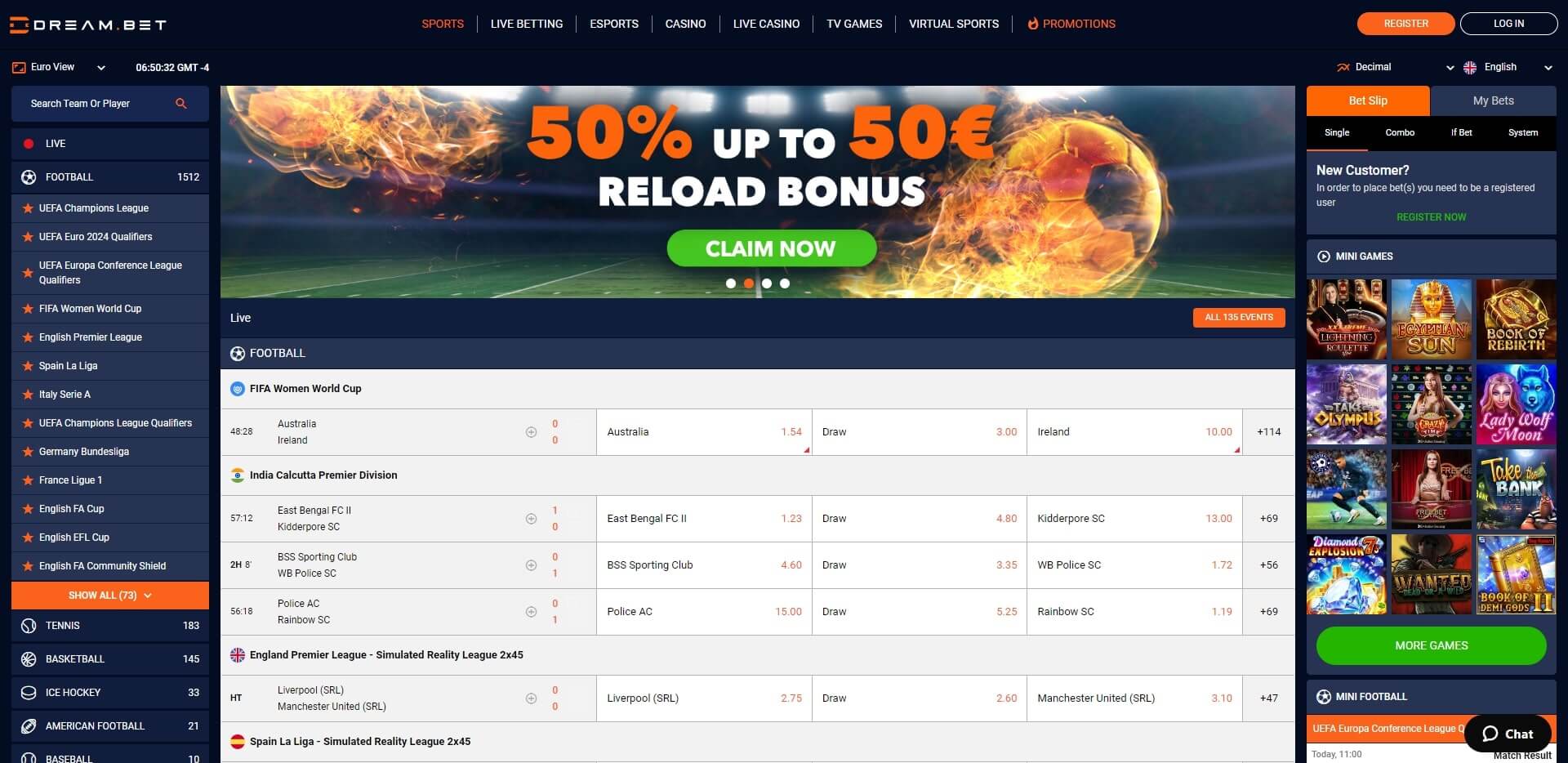 Dreambet Review