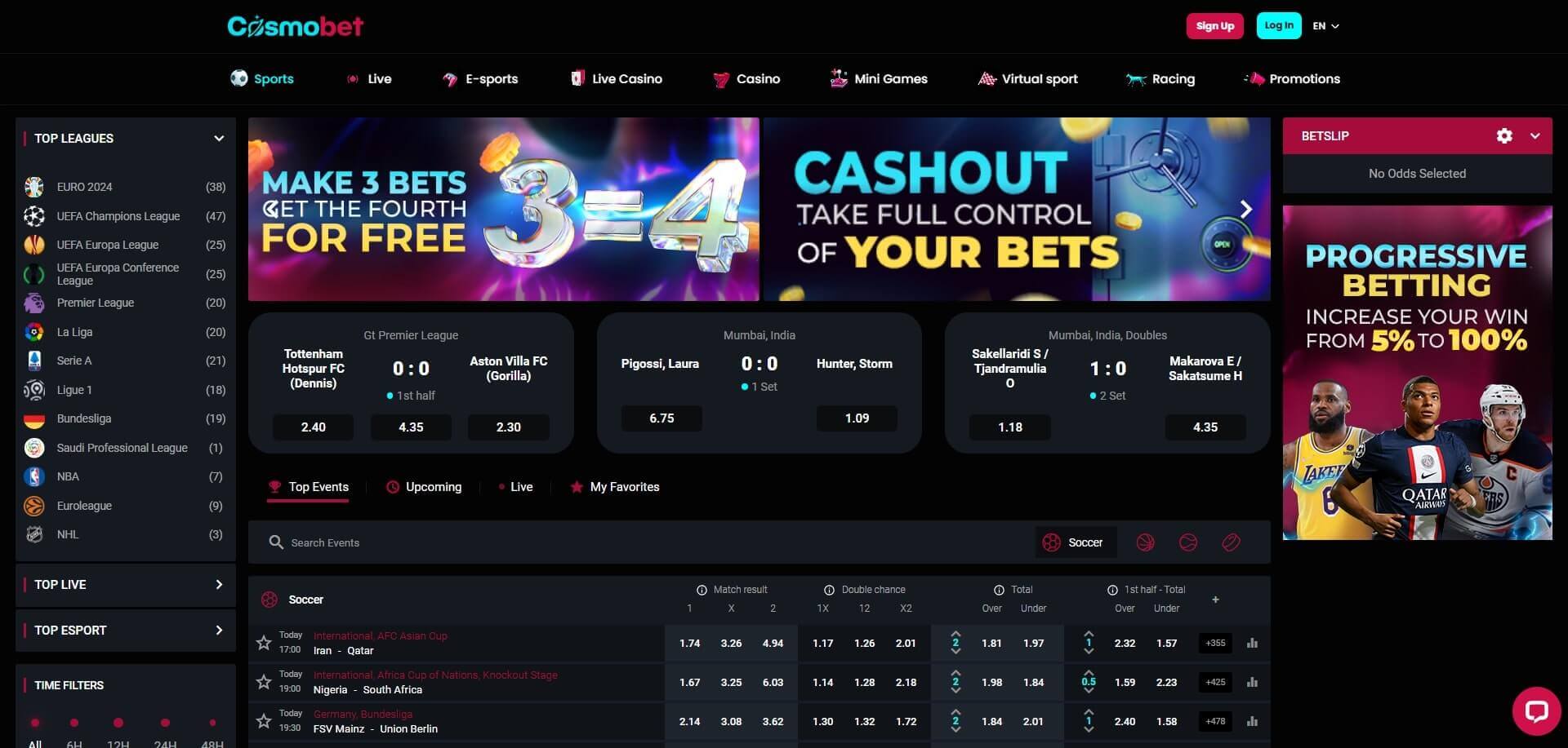 Cosmobet Review