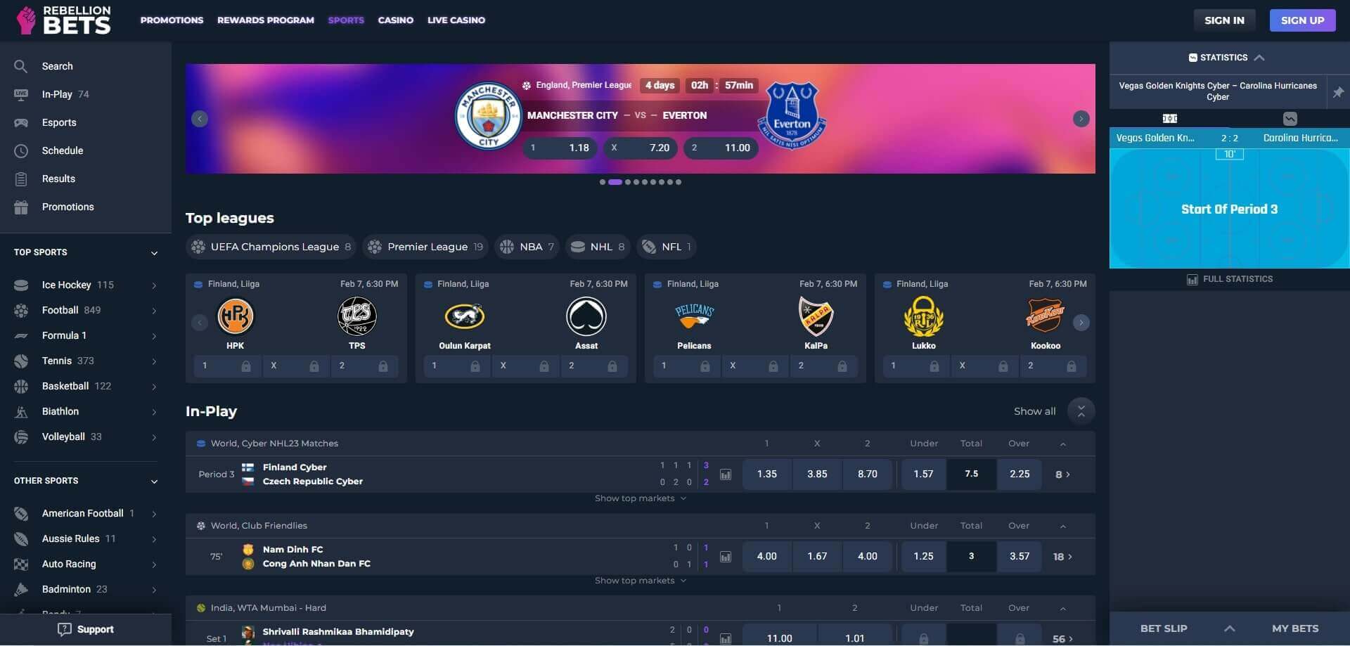 Rebellion Casino Review