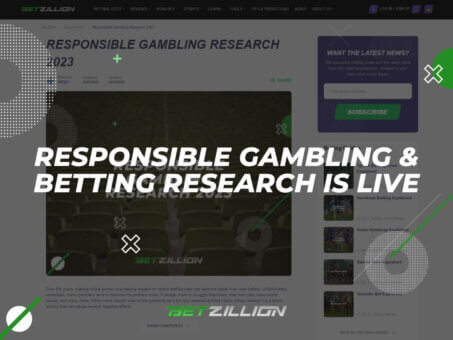 Responsible Gambling Betting Research Live