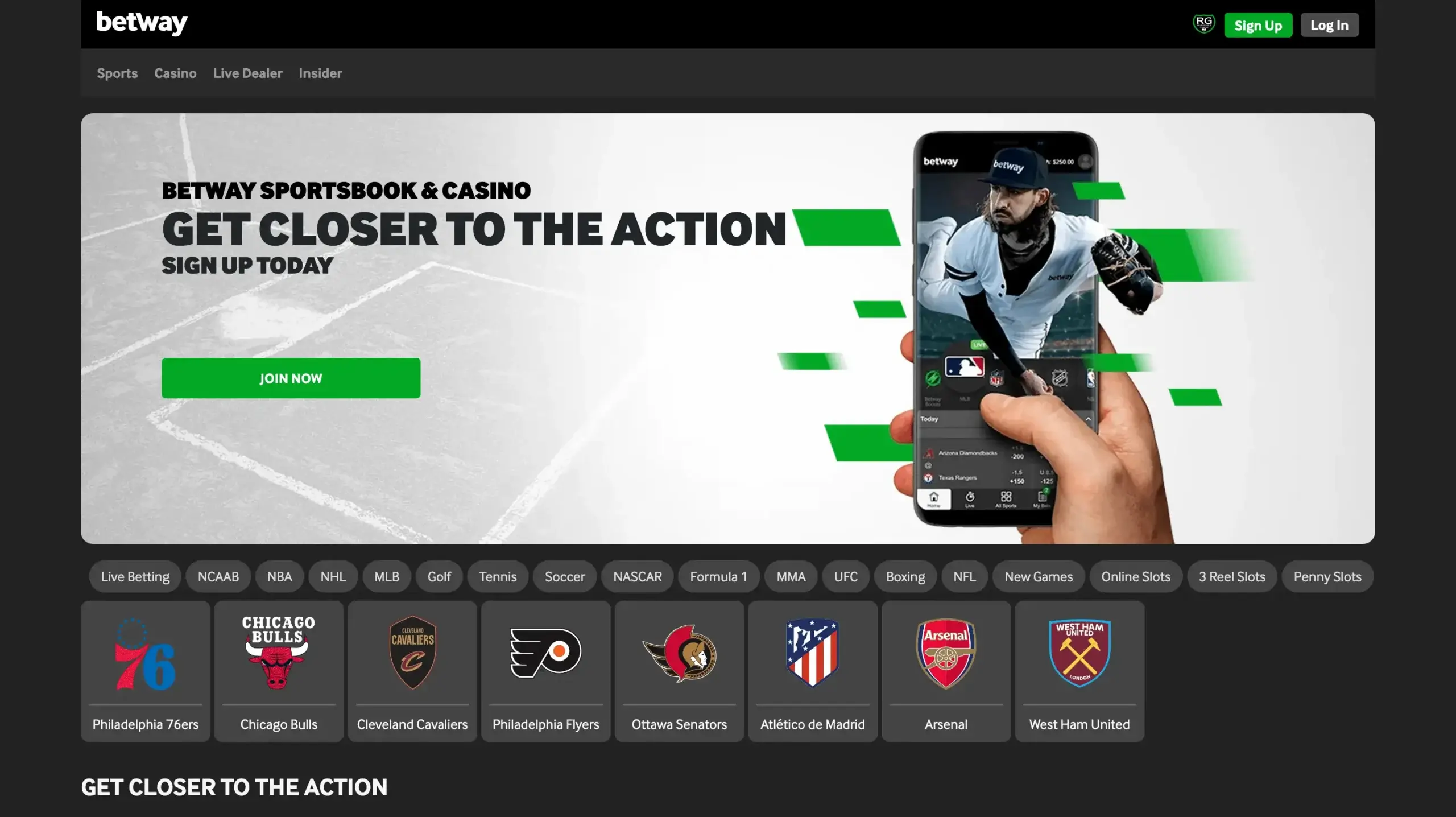Betway Website