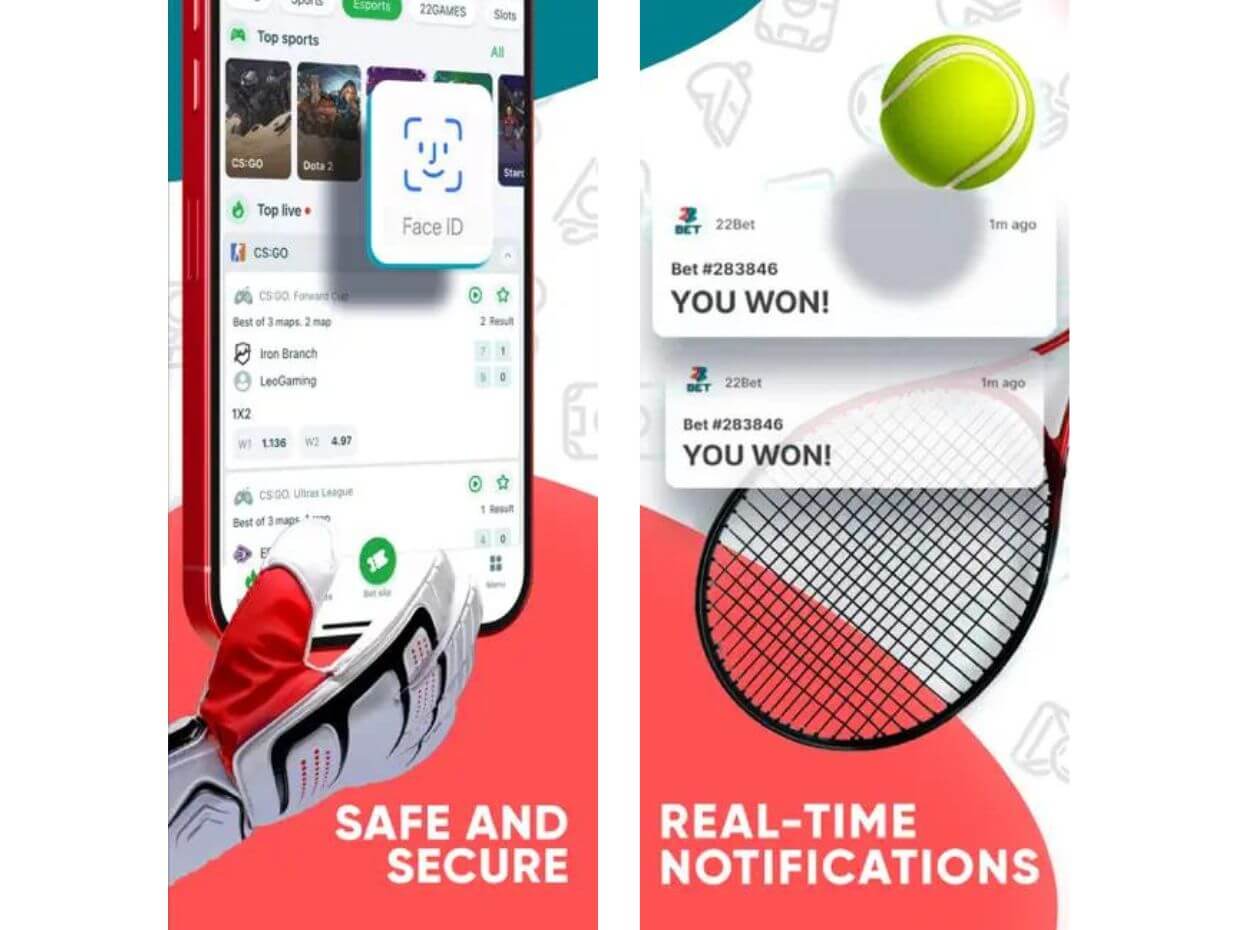 Mobile App Review 22Bet