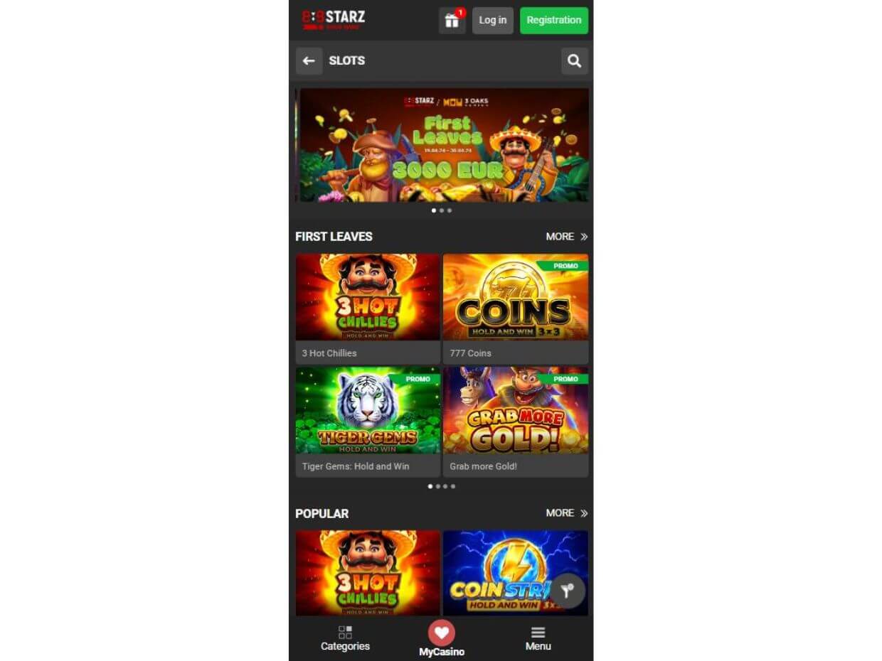 Mobile Casino 888starz