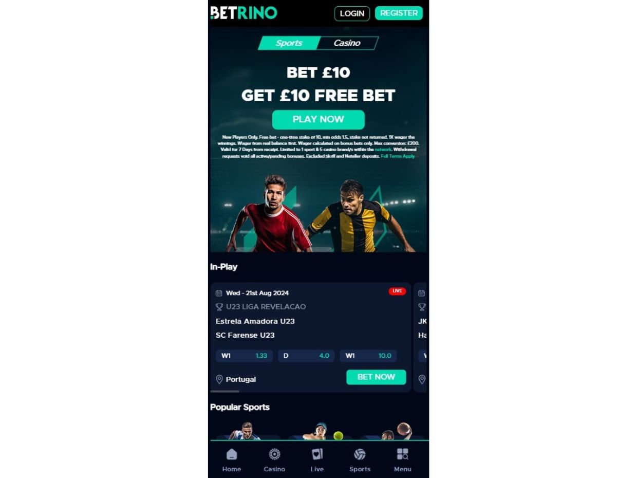 Mobile Start Betrino