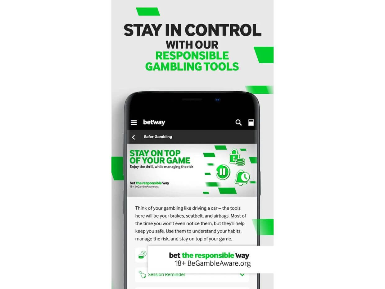 Mobile App Google Betway