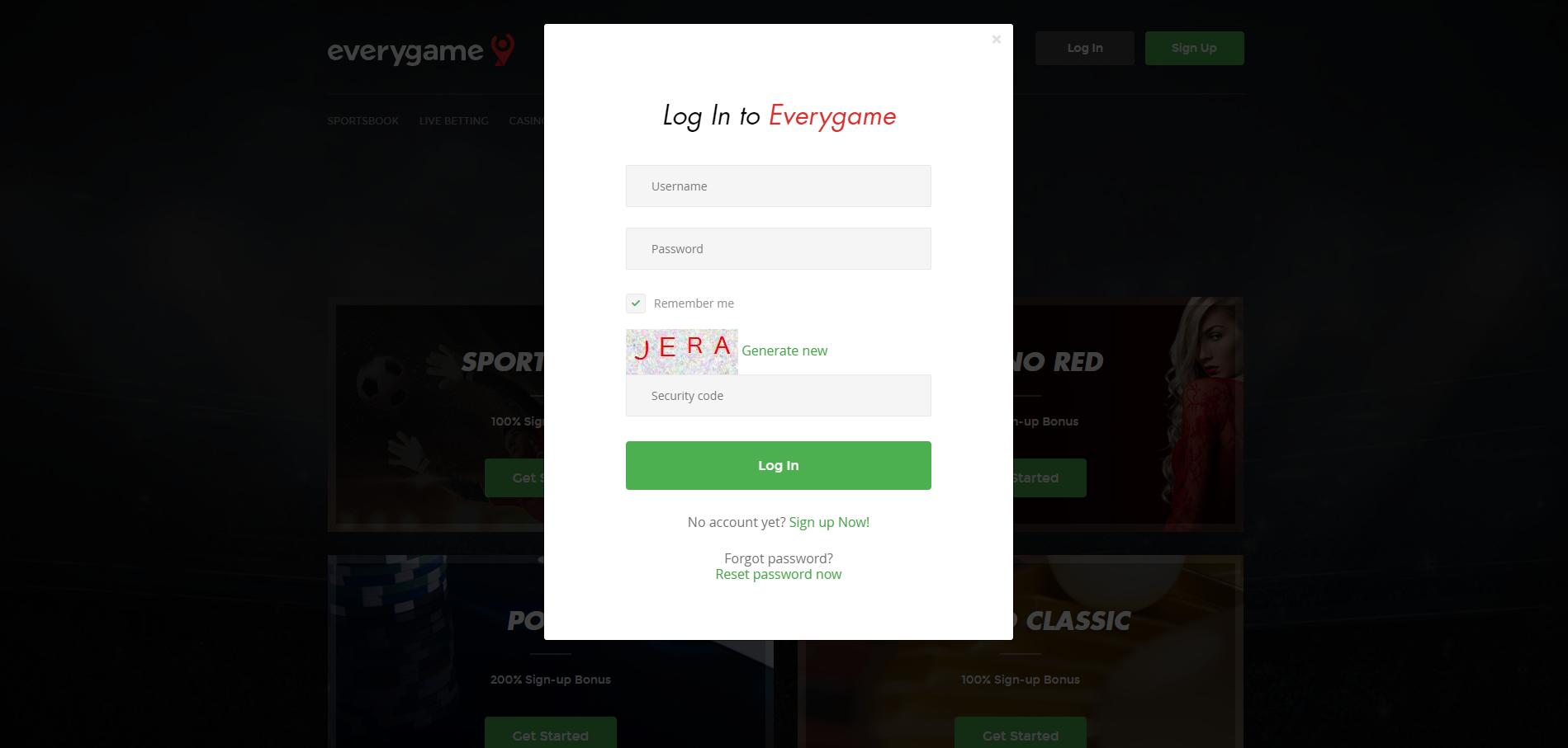 EveryGame Log In For Easy And Secure Account Access