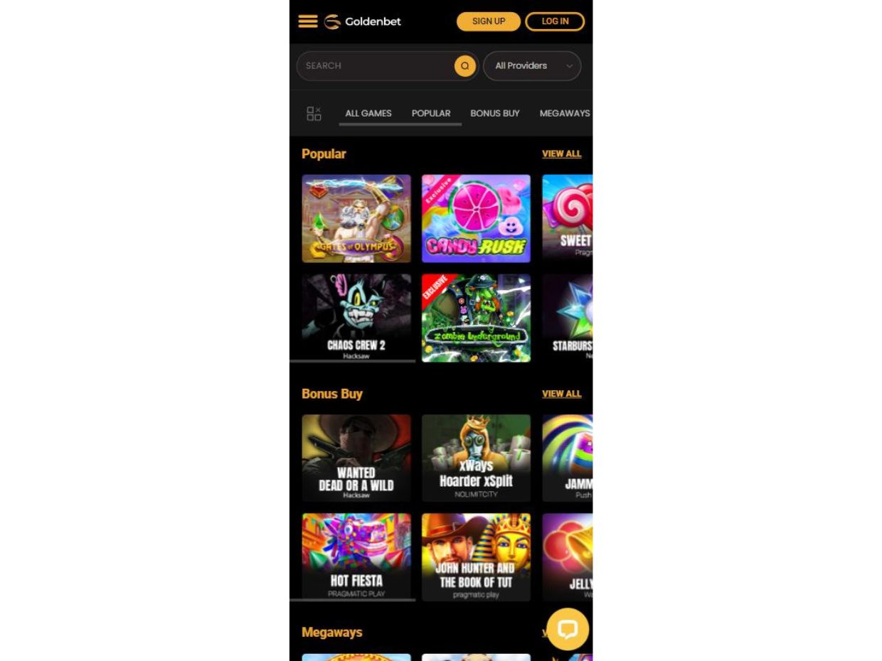 Enjoy Gaming on GoldenBet Mobile Casino