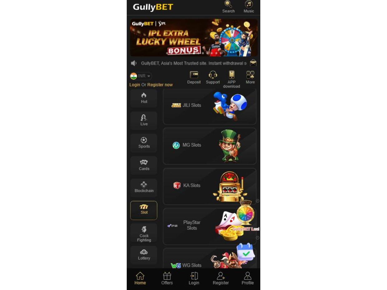 GullyBet Mobile Gaming Experience