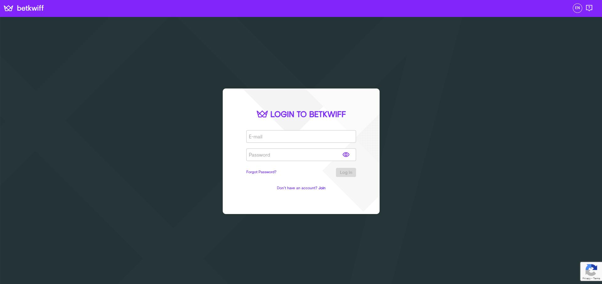 Kwiff Account Login Process