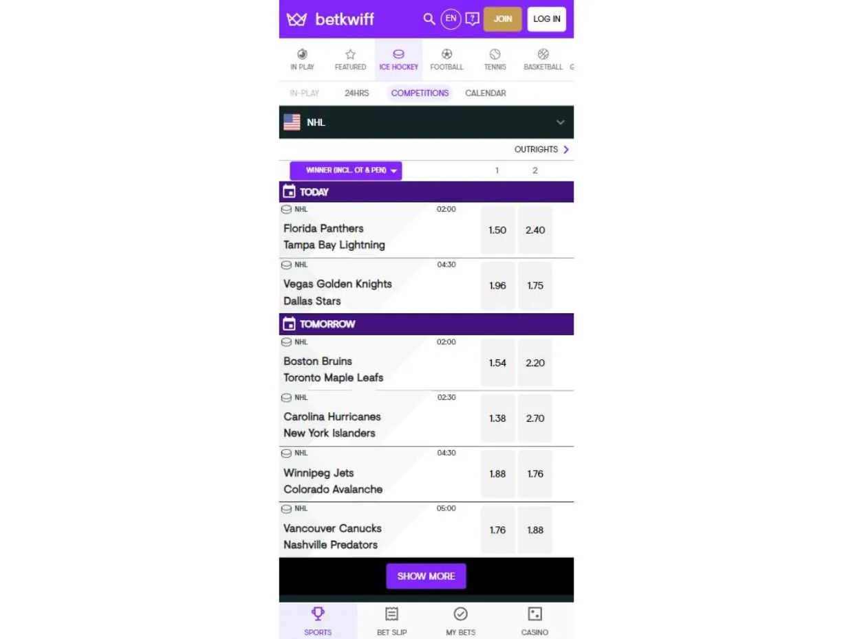 Explore Kwiff Mobile Betting Features