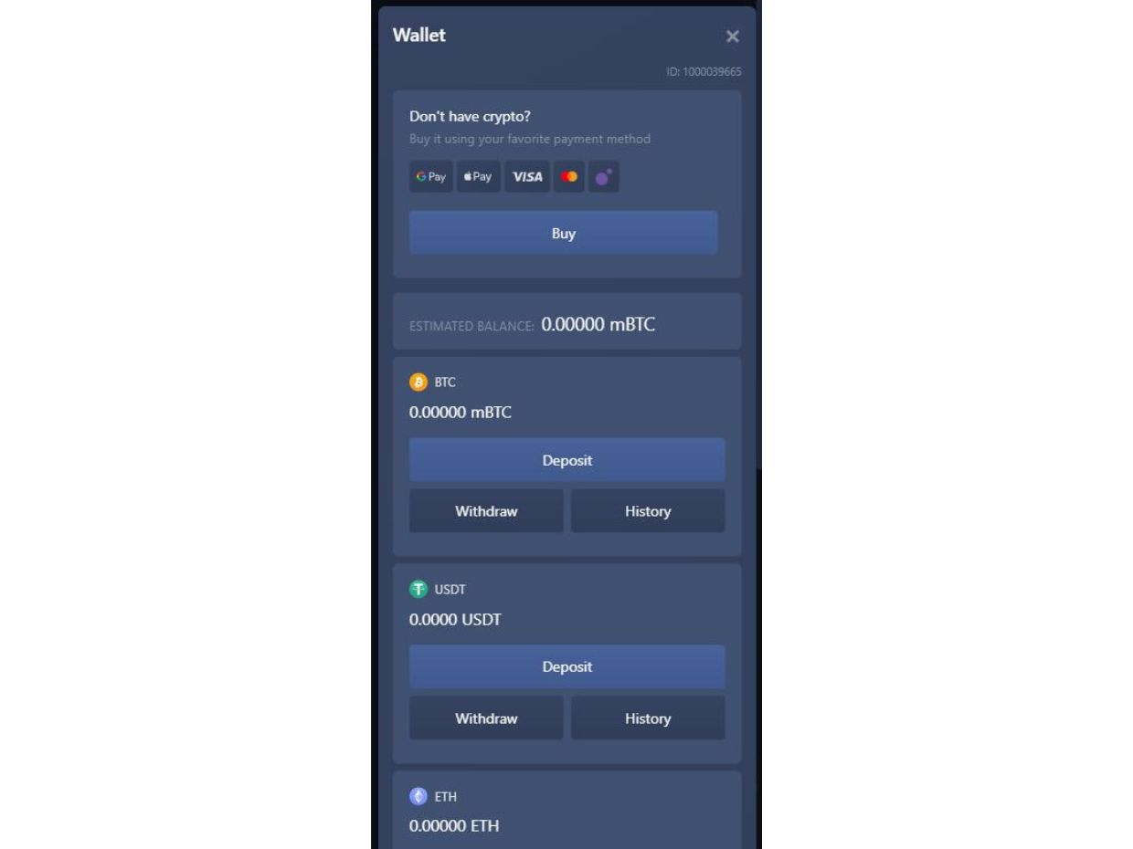 SportBet One Mobile Website Deposit Methods