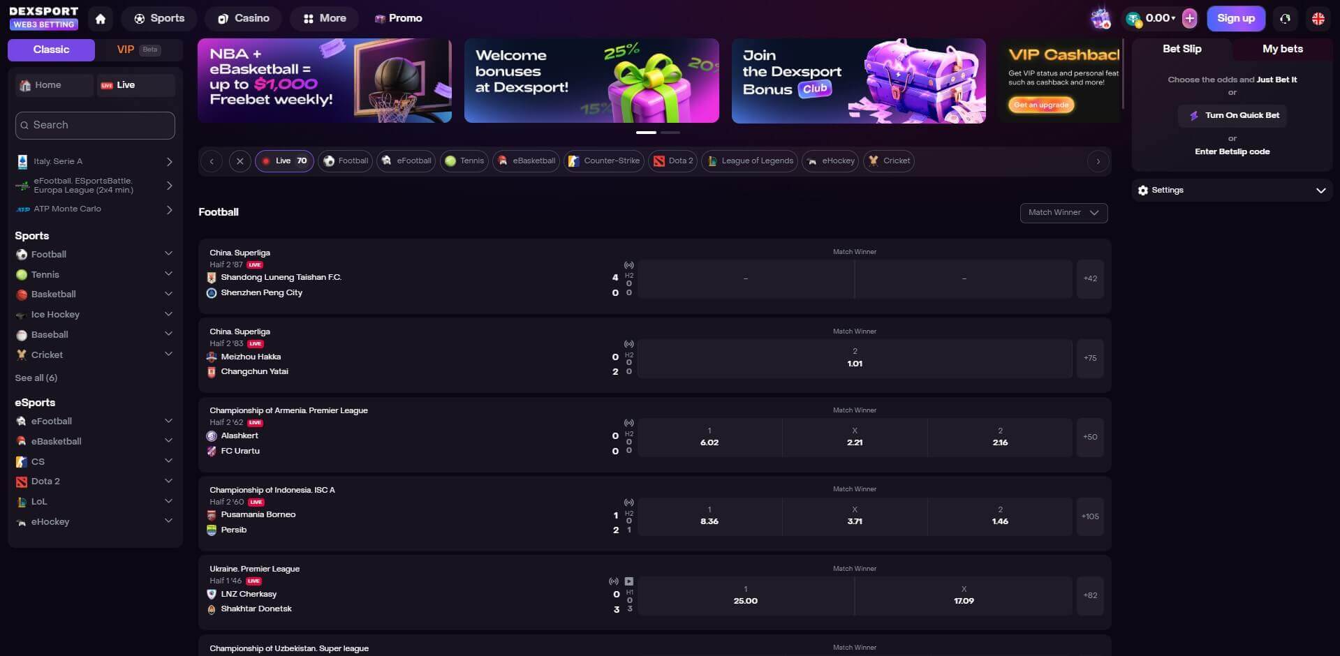 Dexport.io Live Betting – New Real-Time Sports Betting Options