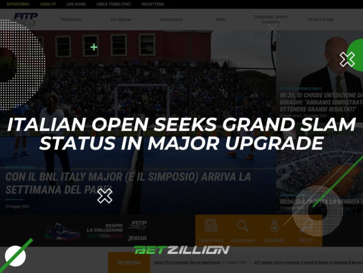 Italian Open Eyes Grand Slam Status: Organizers Push for Prestigious Upgrade