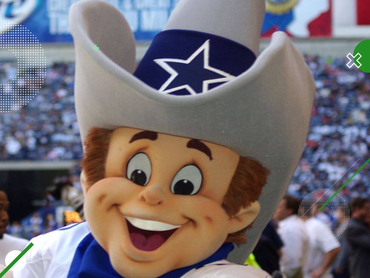 Rowdy (Dallas Cowboys) Mascot