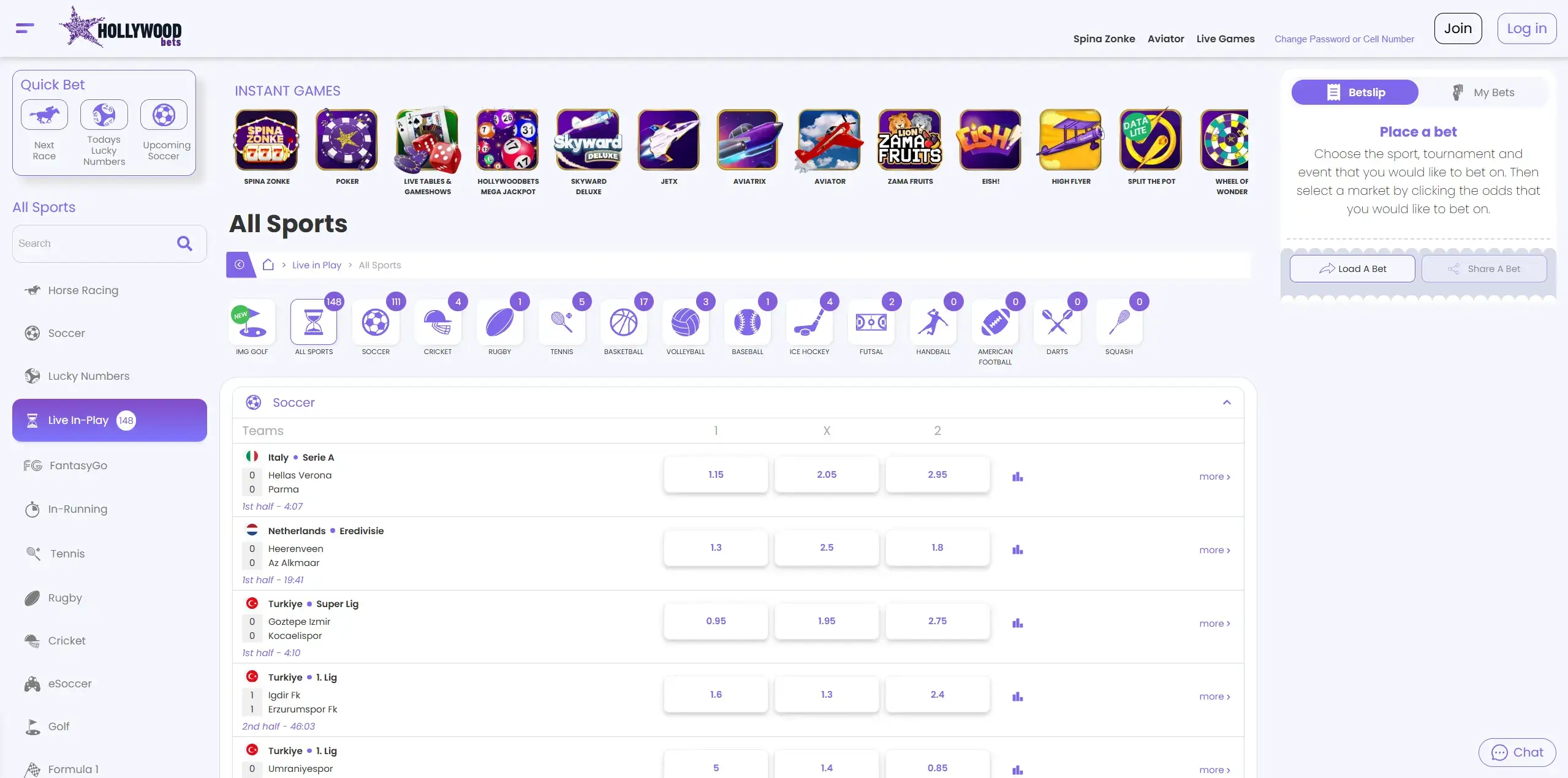 Hollywoodbets website